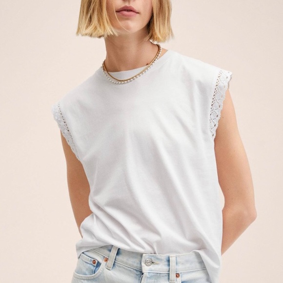 Mango Tops - Mango Women Cotton Top